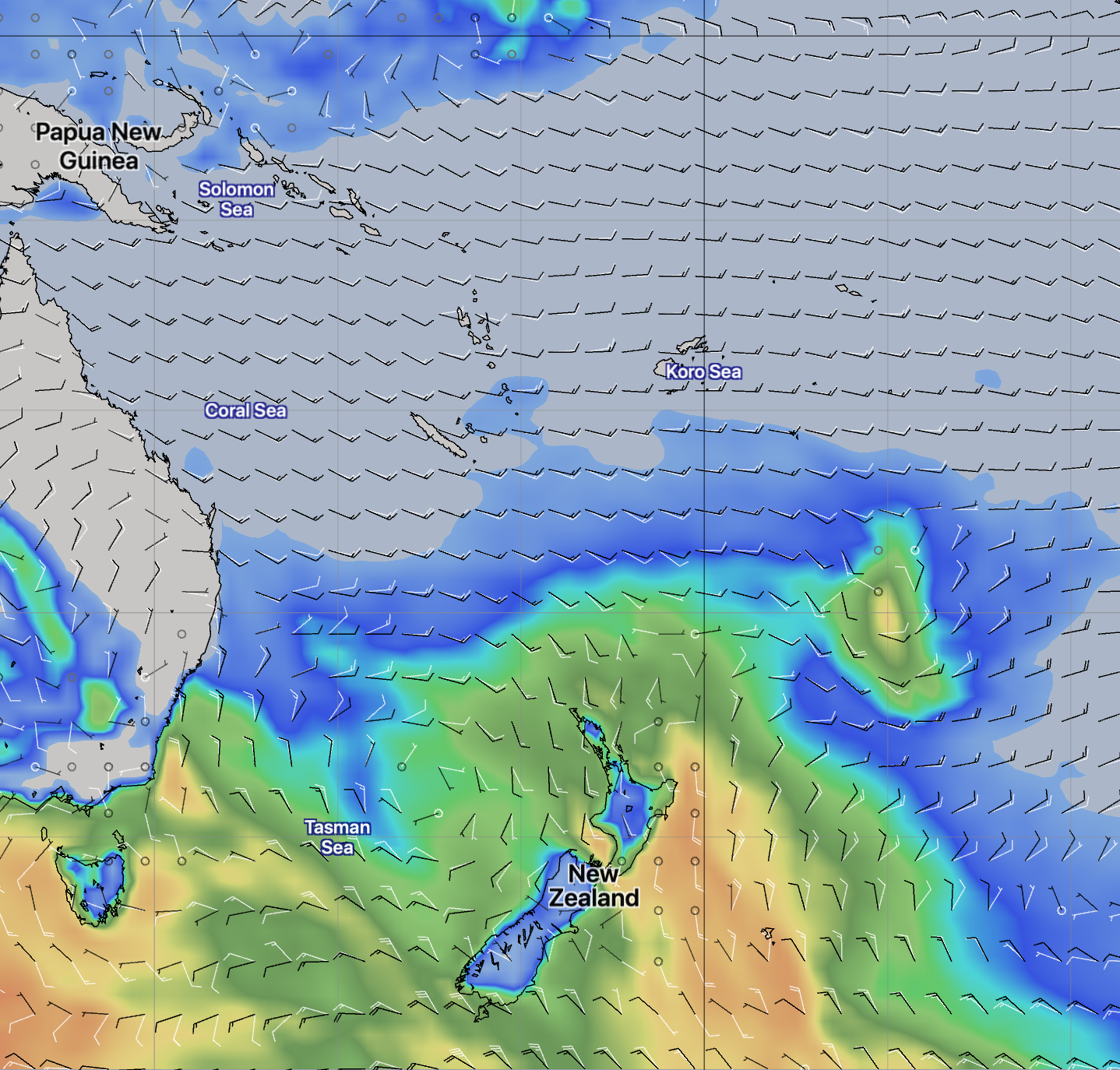 GEFS wind @ 96H